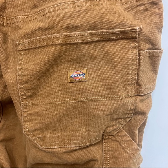 Dickies Women’s Brown Carpenter Double Knee Rugged Work Pants Jeans size 16 R - Picture 6 of 13